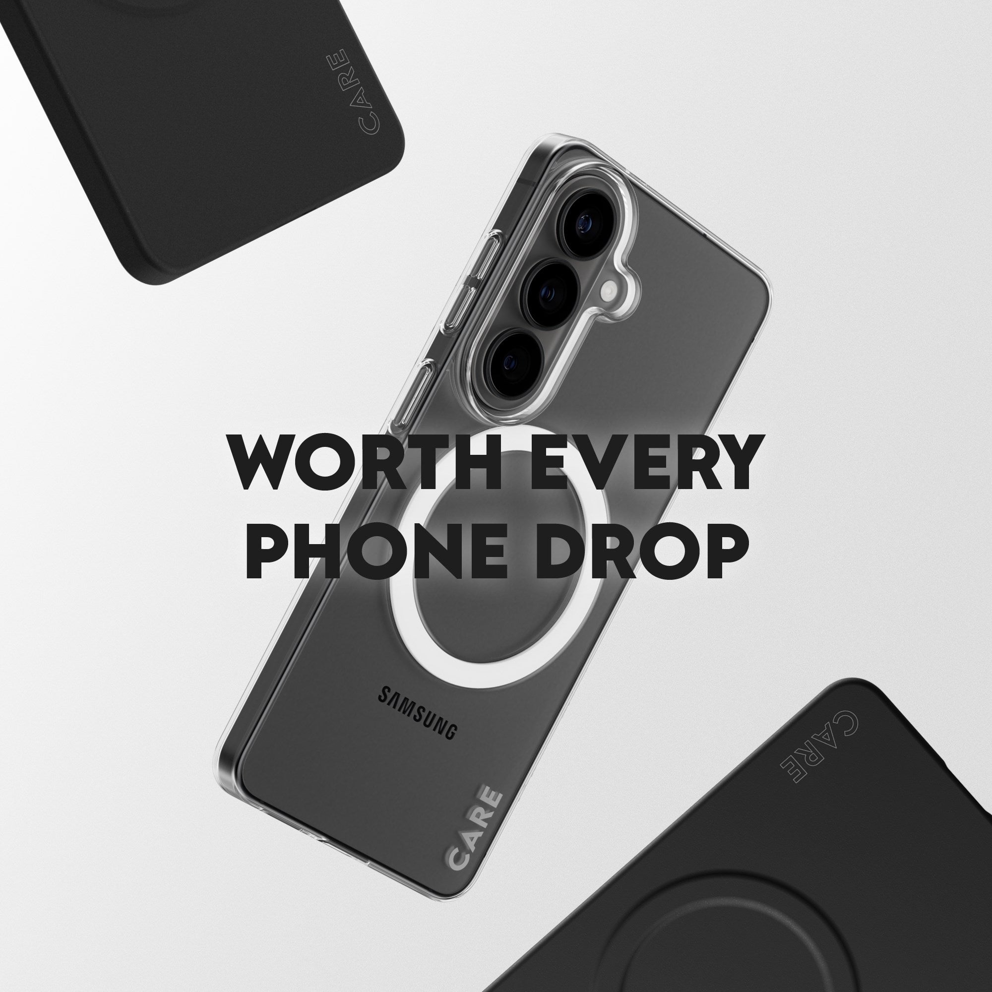 CARE™ by PanzerGlass® SL1M Case Black w. Qi Samsung Galaxy S26